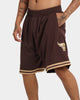 Mitchell & Ness Chicago Bulls Lux Brown Swingman Shorts Baroque Brown