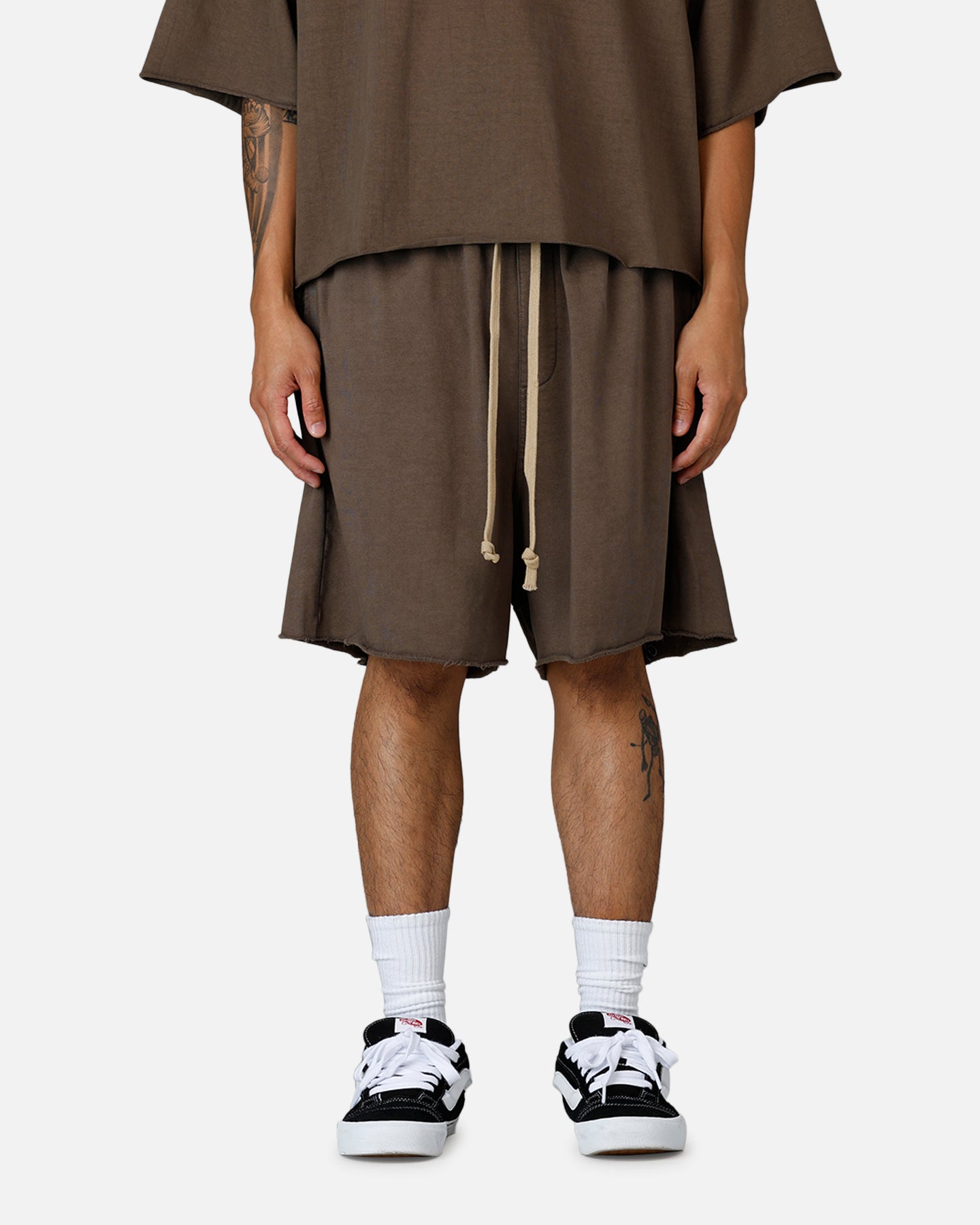 ピ*郎様 SOL guruguru Sweat Cargo Shorts nav MNML Oversized Cargo Sweat Shorts Muddy Grey | Culture Kings US