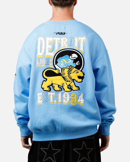 Pro Standard Detroit Lions Kickoff Crewneck Light Blue