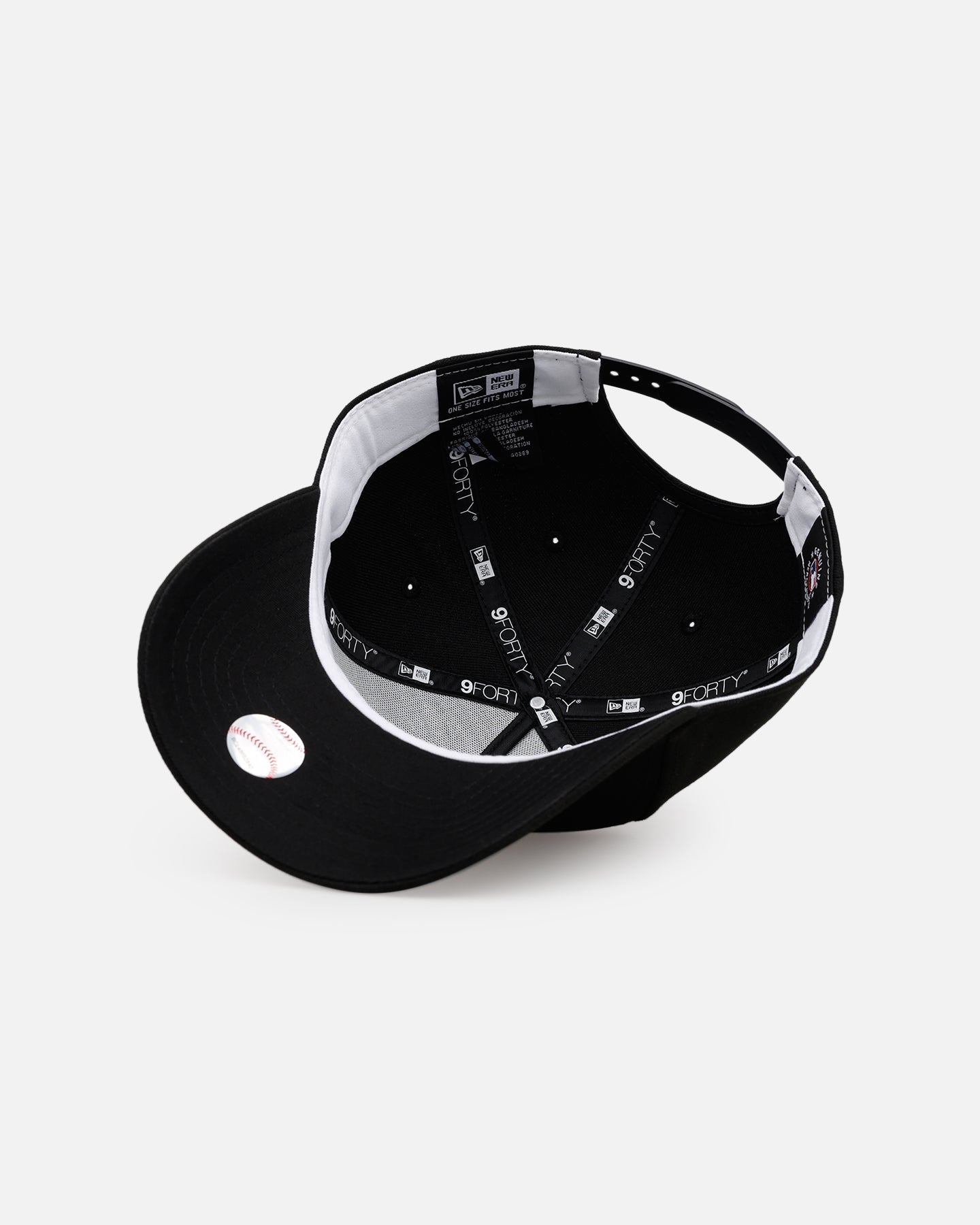 New Era Atlanta Braves 'Easy Black' 9FORTY A-Frame Snapback Black