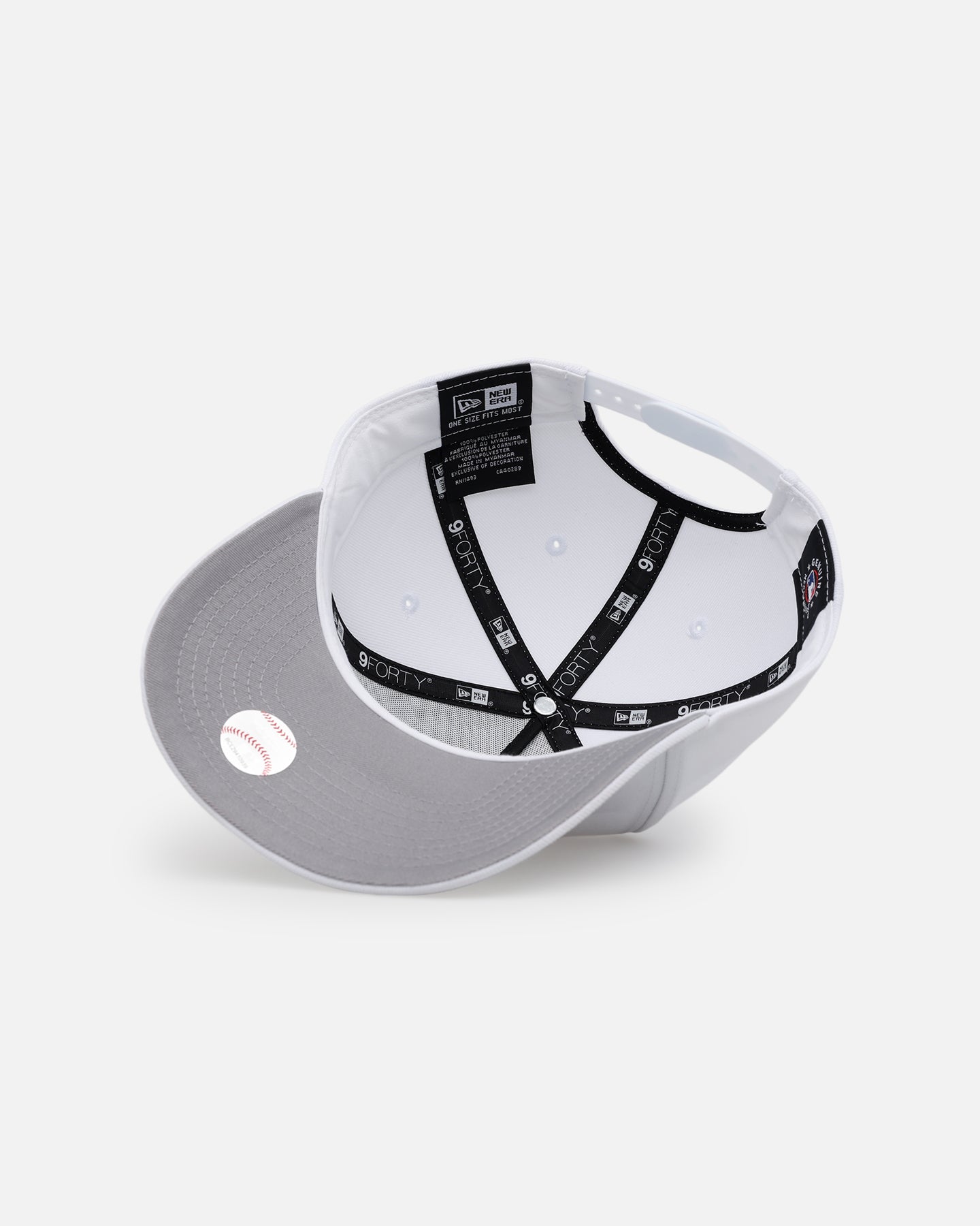 New Era New York Yankees 'Easy White' 9FORTY A-Frame Snapback