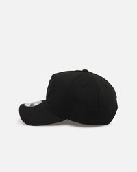 New Era Carolina Panthers 'Black on Black' 9FORTY A-Frame Snapback Black/Black