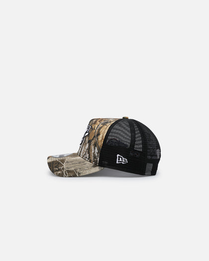 New Era Toronto Blue Jays 'Real Tree' 9FORTY A-Frame Trucker Snapback Realtree Edge