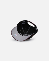 New Era Tampa Bay Rays 'Burgundy Bounceback' 9FORTY A-Frame Snapback Black/Maroon