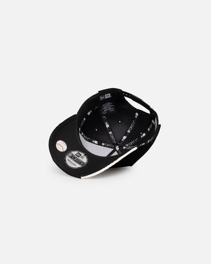 New Era San Diego Padres 'Patchwork Corduroy' 9FORTY A-Frame Snapback Black/Cream