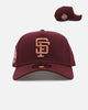 New Era San Francisco Giants 'Penny' 9FORTY A-Frame Snapback Maroon