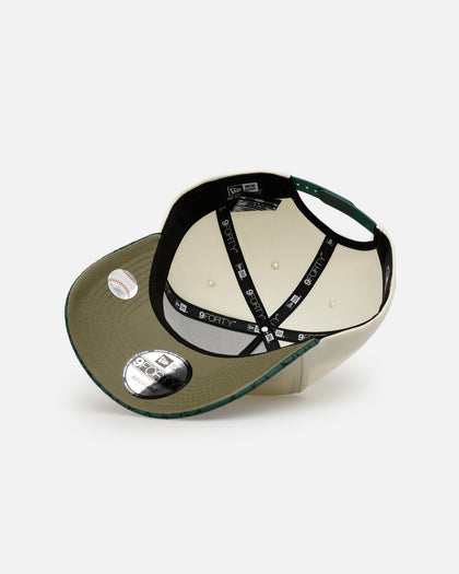 New Era Tampa Bay Rays 'Croc Skin 2.0' 9FORTY A-Frame Snapback Chrome/Dark Green