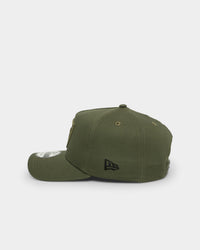 New Era Las Vegas Raiders 'Olive/Grey Undervisor' 9FORTY A-Frame Snapback Olive/Black