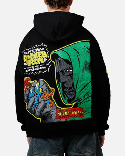 73Studio Marvel Fantastic Four Doctor Doom Villain Premium Hoodie Black