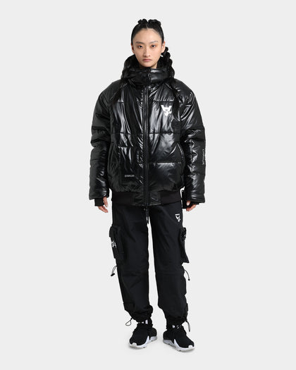 The Anti Order Anti Joy Technical Puffer Jacket Black/Silver