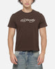 Ed Hardy Wake Up T-Shirt Chocolate