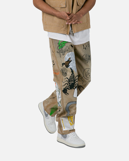 MNML Ranch Work Pants Tan