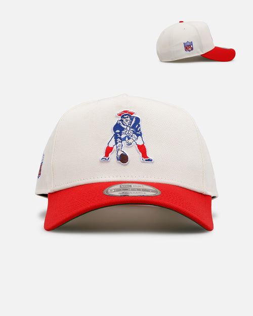 New Era New England Patriots 'Throwback Bowl' 9FORTY A-Frame Snapback Chrome/OTC