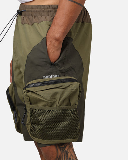 MNML Active Cargo Shorts Olive