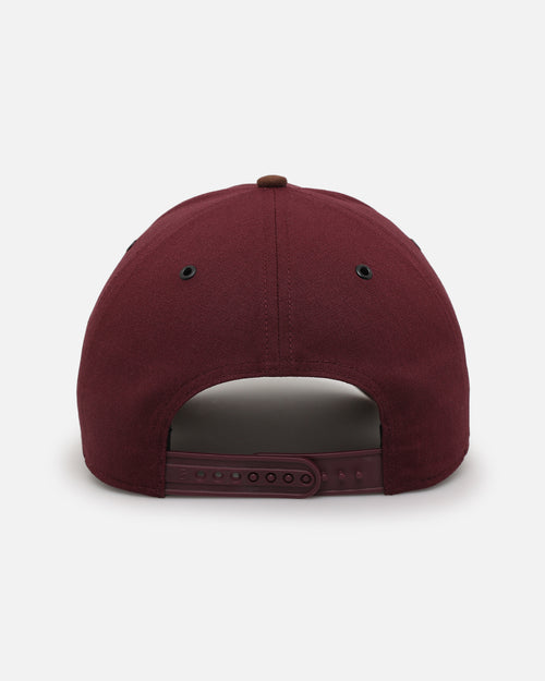 47 Brand Atlanta Braves 'Cherry Pie' Offside DT Snapback Dark Maroon