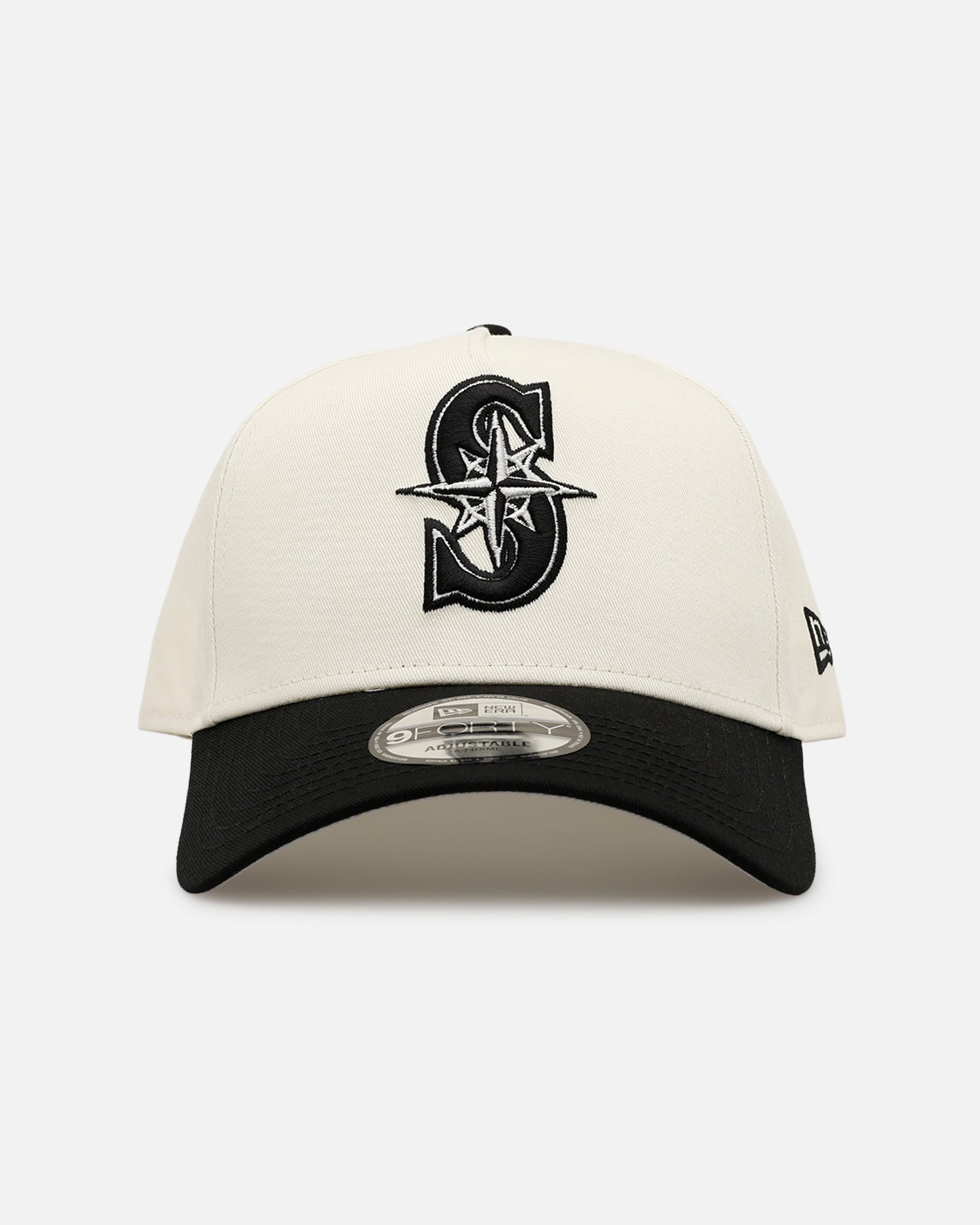 New Era Seattle Mariners 'Easy Chrome Black' 9FORTY A-Frame