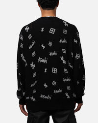 Ksubi Trash Box Knit Crewneck Black