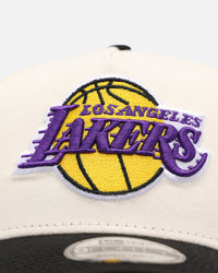New Era Los Angeles Lakers 'Easy Chrome OTC' 9FORTY A-Frame Snapback Chrome/Official Team Colors