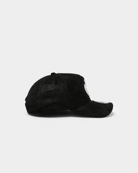 New Era X Culture Kings 9FORTY A-Frame Snapback Suede Black