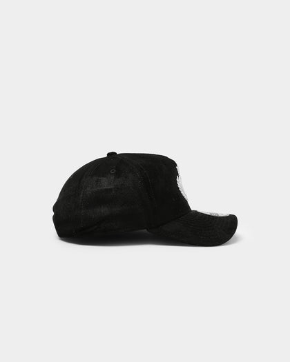 New Era X Culture Kings 9FORTY A-Frame Snapback Suede Black
