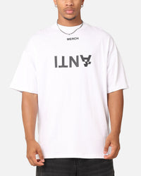 The Anti Order Merch Boxy T-Shirt White/Black