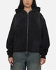 73Studio Marvel Spider-Man Battle Torn Zip Hoodie Washed Black