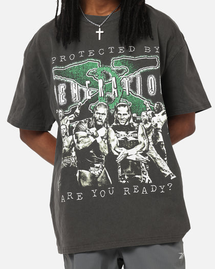 Culture Kings X WWE D-Generation X Summer Slam Heavy T-Shirt Black Wash