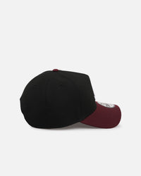 New Era Atlanta Braves 'Burgundy Hearts' 9FORTY A-Frame Snapback Black/Maroon