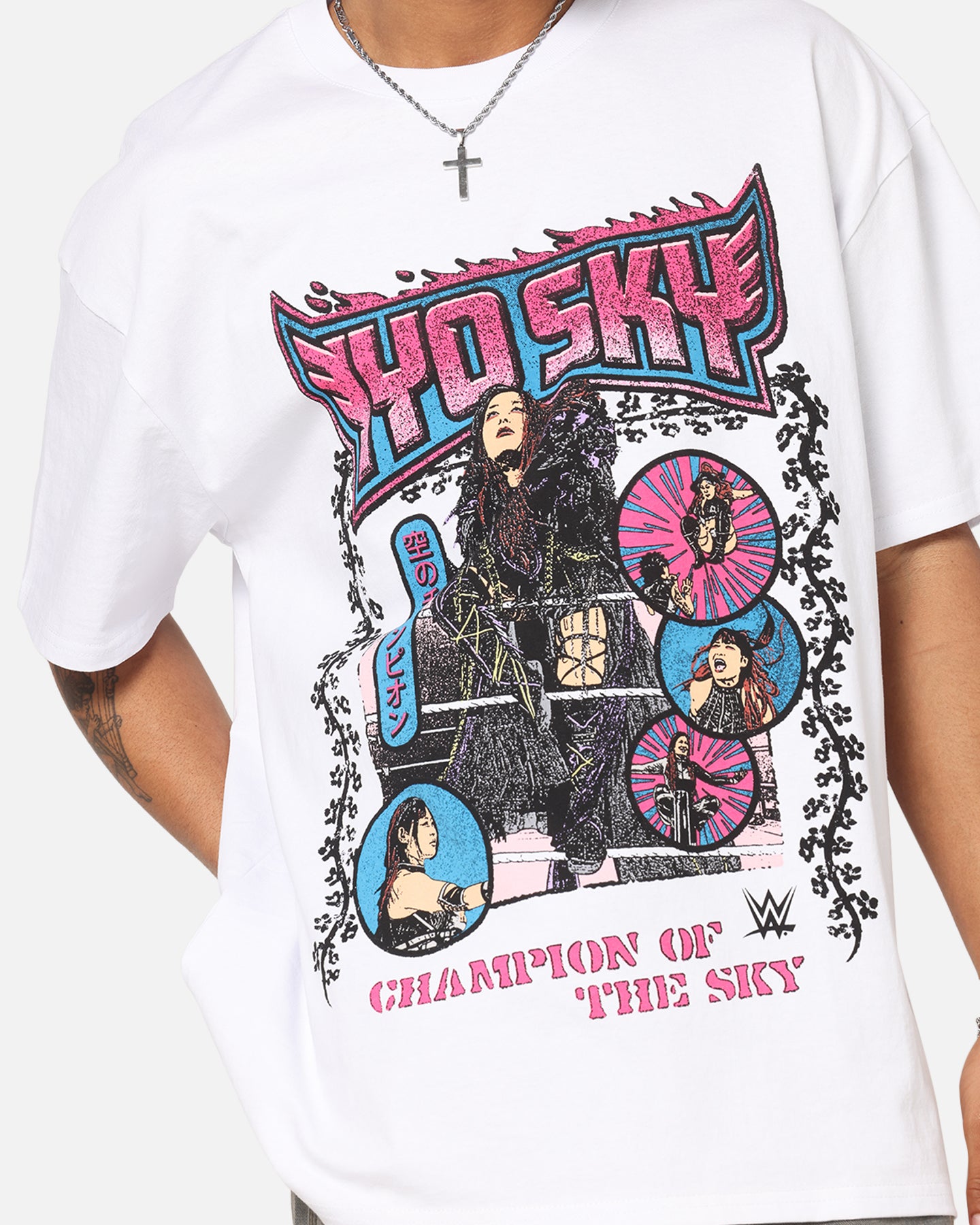 WWE 2024 SUMMR TOUR イヨ・スカイＴシャツ Lサイズ Culture Kings X WWE Iyo Sky Heavy T-Shirt White | Culture Kings US