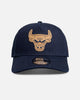 New Era Chicago Bulls 'Denim Leather Patch' 9FORTY A-Frame Snapback Denim