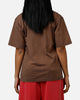 American Thrift Short Sleeve T-Shirt Washed Brown