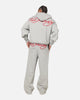Ed Hardy Signature Hoodie Grey Marle