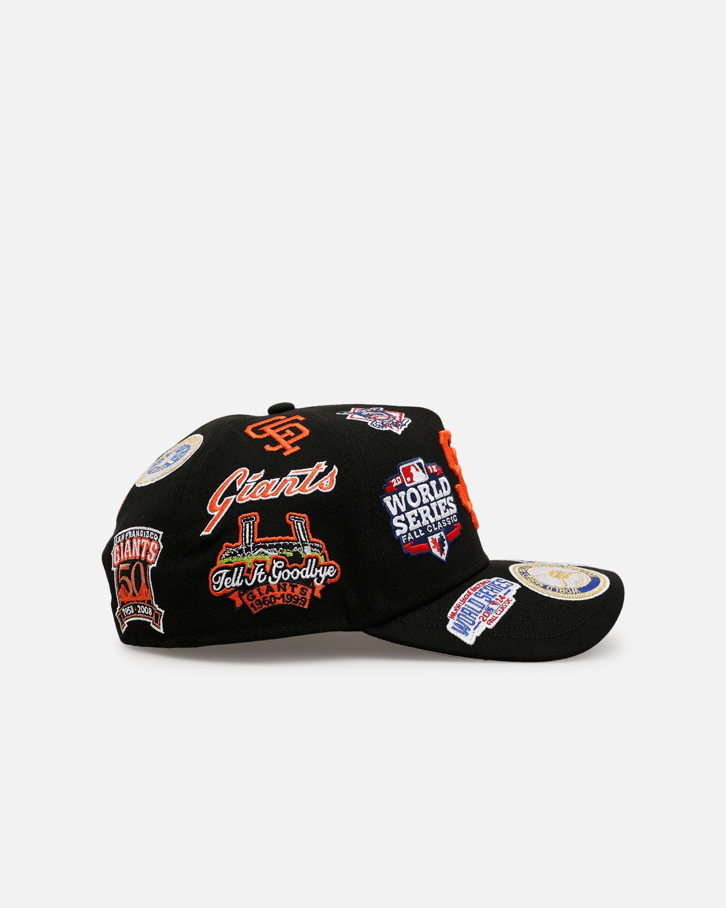 New Era San Francisco Giants 'All Over Embroidery' 9FORTY A-Frame