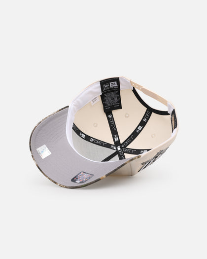 New Era San Antonio Spurs 'Realtree Visor' 9FORTY A-Frame Snapback Cream/Camo