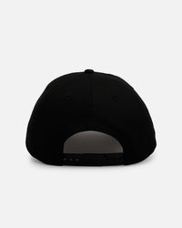 New Era Los Angeles Dodgers 'Raised Metallic Chainstitch' 9FORTY A-Frame Snapback Black
