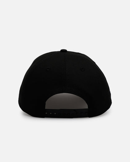 New Era Los Angeles Dodgers 'Raised Metallic Chainstitch' 9FORTY A-Frame Snapback Black