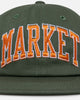 Market Offset Arc 6 Panel Snapback Hat Sage