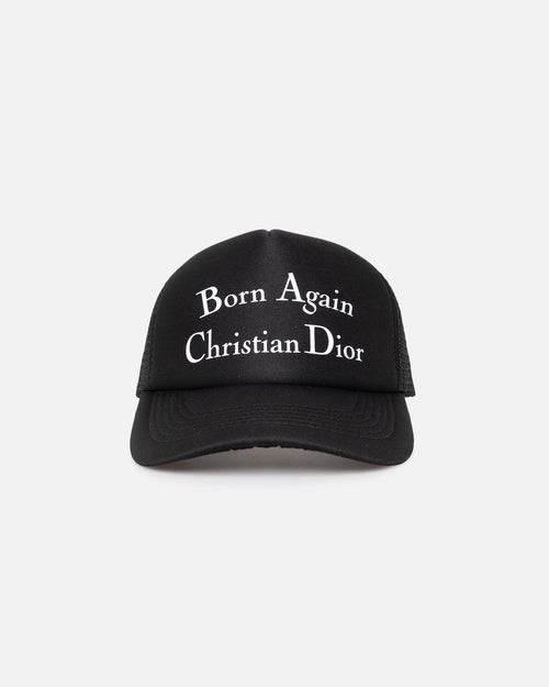 Secret Club Born Again Christian Dior Trucker Snapback Black