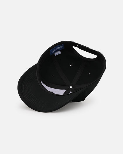 Market Contemporary Art 6 Panel Snapback Black