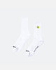 Market X Smiley Grand Slam Socks White