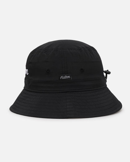Malbon Nylon Bucket Hat Black/Black