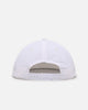 Malbon Pimento Nylon Rope 6 Panel Snapback White
