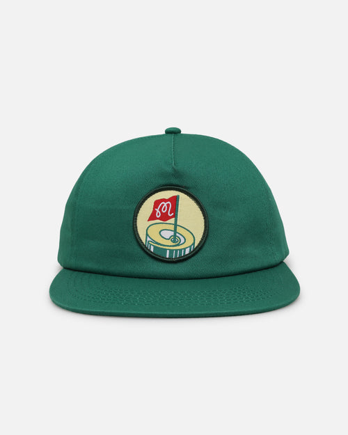 Malbon Pin High Painters 6 Panel Snapback Kelly Green