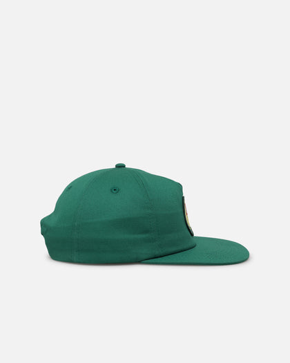 Malbon Pin High Painters 6 Panel Snapback Kelly Green