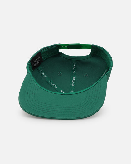 Malbon Pin High Painters 6 Panel Snapback Kelly Green