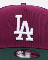 New Era Los Angeles Dodgers 'Vineyard' 9FORTY A-Frame Snapback Purple
