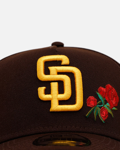 New Era San Diego Padres 'Rose Emblem' 9FORTY A-Frame Snapback Official Team Color