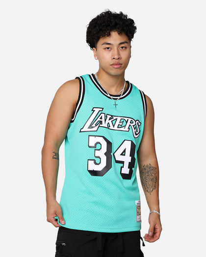 Mitchell & Ness Los Angeles Lakers Shaquille O'Neal '96-97 Swingman Jersey Black/Ice Blue