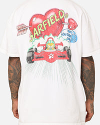 73Studio X Garfield Race Heavyweight T-Shirt White