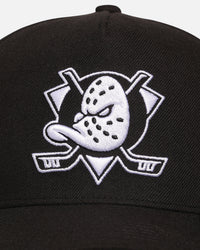 47 Brand Anaheim Ducks 47 MVP DT Snapback Black/White